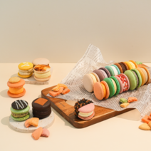 macaron 마카롱 뚱카롱 선물 8구 10구세트 디저트딜리버리, 데코뚱카롱8구세트