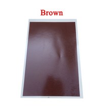 레이저각인 가죽각인 금속레이저 각인기 레이저마킹 UV인쇄기 CO2 섬유 레이저 마킹 타각기 세라믹 유리용 범용 중고 색종이 3 개 5 10, 6.3pcs - Brown Red