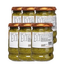 사클라 페스토 클랙식 그린 190g Sacla Pesto Classic Green, 6팩