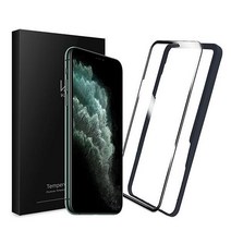 케이안 케이안 아이폰 11 풀커버 액정보호 강화유리필름 (3135118), 아이폰11 - 블랙 - 크리스탈아머 프로 베이직