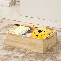 [포메리트] 삼나무 수납박스/보관함 대, 상세 설명 참조