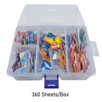 식용 나비 케이크 장식 혼합 3D 접착제 웨이퍼 쌀 종이 베이킹 도구, 07 360pcs