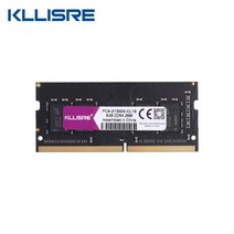 컴퓨터 Kllisre DDR3 DDR4 8GB 4GB 16GB 노트북 Ram 1333 1600 2400 2666 2133 DDR3L 204pin Sodimm 메모리, CN_DDR4 16GB 2666 1.2V