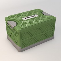 ZIHU 트렁크 30L 대용량 스토리지 보관함 PP 접이식 않습니다 공간을, 05 green