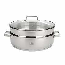 독일 인덕션용 냄비 스텐 스테인레스 인덕션 전용 냄비 수입 대용량 찜솥 찜냄비 30cm