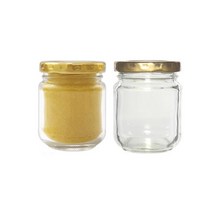 [유리병] 원형유리병150 1개 150ml, 은색마개