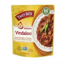 Tasty Bite 테이스티 바이트 간편식 인디안 빈달루 핫앤스파이시 카레 285g 6팩, 1개