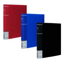 나카바야시 L판 240매수용 3단 2열 PP 포켓앨범 (내아이의 사진정리법), 블랙