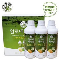 알로에팜 알로에 베라겔 1000ml 6병, 알로에겔1000ml6병