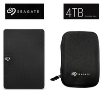 씨게이트 외장하드+파우치 세트 2TB / 4TB 3년내 데이터 복구서비스, Seagate 4TB