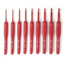 대바늘15MM 대바늘숏팁 아후강바늘 대바늘15 아프간바늘 89pcs 뜨개질 크로 셰 뜨개질 후크 세트 실용적인 2mm-6.0mm diy 핸드 스웨터 뜨개질 바느질 액세서리, 9개, 협력사