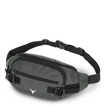 캠핑용 버클스트랩 편한오픈 라지 쿠션 힙색 소지품보관 비박, 네이비