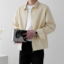 레브 면 투웨이 오버핏 블루종 자켓(2color)