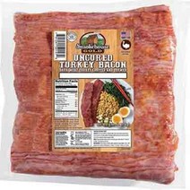 슈퍼푸드 칠면조/ 천연나무로 훈연한 베이컨형 칠면조햄 2.27KG 대용량