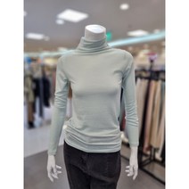 GGPX 여성 겨울 기본 반목폴라 티셔츠 GLA1-TS600F