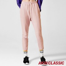아키클래식 세미슬림핏 라이트 A로고 트레이닝 조거팬츠 클라우드핑크외 컬러 택