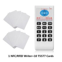 휴대용 주파수 복사기 복제기 RFID NFC IC 카드 리더기 및 라이터 프로그래머 열쇠 고리 125Khz-13.56M, 한개옵션1, 05 Style 4