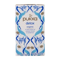 푸카 애니시드 펜넬 & 카르다몸 무카페인 디톡스 티, 40g, 1개