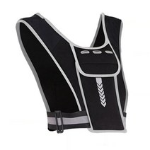 트레일러닝조끼 등산 런닝 마라톤 조끼 야간 러닝 사이클링 반사 배낭 전화 홀더 물병 포켓 휴대용 가방 야외 자전거 조깅 베스트