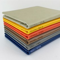 가죽 A5 레포트 패드 팬시 노트 메모장 리갈 커버 수첩 케캐이스 리필 파우치 바인더, 네이비[H8316](1개)