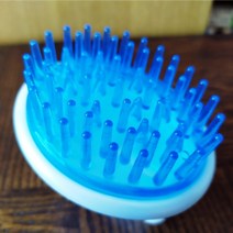 실리콘 두피 브러쉬 1P 아르간오일함유 샴푸마사지 미세돌기 두피마사지기, 본품