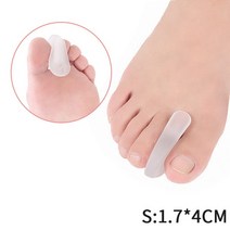 발가락링 발가락 실리콘 건막 류 교정기 가드 발 관리 정형 외과 분리기 손가락 교정 패드 도구, [11] 1Pair B293