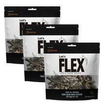 FLEX 대구껍질 미니스틱 500gx 3개 코드스킨 애견간식, 상세 설명 참조, 상세 설명 참조, 단일옵션