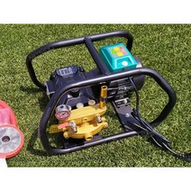 미라클전기동력분무기 농약 분무살포 세척고압 살수기, (자동 압력 제어 모델)+100m 호스+건