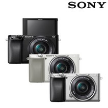 (소니) 알파 A6100 L(SELP1650 E 1650mm F3.55.6 OSS 번들렌즈) (ILCEA6100 L) (소니코리아 정품) 화이트 정품/번들렌즈/소니코리아/화이트/소니/알파, 단일 모델명/품번