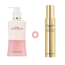 [정품] 2022 NEW DERMACURE 더마큐어마스터원샷클렌저 200ml+더마큐어울트라리프팅세럼 80ml l세트마일드미산성클렌저 미산성클렌저 칵테일클렌저, l세트