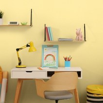 월플랜 만능 풀바른벽지 합지 LG49536-2 러블리니트 레몬, 만능풀바른벽지, 330cm