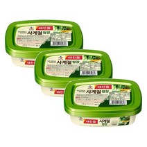 CJ 장 해찬들 사계절쌈장 쌈밥 고기쌈장 170g 3개 1세트