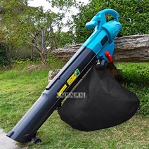 낙엽송풍기 브로워 낙엽청소기 전기 송풍기 나무 잎 pulverizer 야외 정원 도구 불어 흡입 기계 높은 전원, 한개옵션0