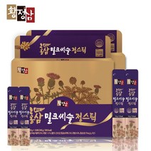 황정삼 홍삼 밀크씨슬 정스틱 30포 2박스, 60포, 10g