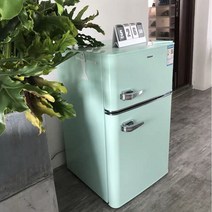 (착불비없음) 가정용 레트로 소형 냉장고 원룸냉장고 미니냉장고, 108L 민트 그린 업그레이드