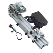 찌선반 기계 소형 나무 수제 제작 DIY 절단 목공 선반, 3세대 660mm 전송선반  전원