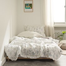 여름차렵이불 가을이불 이부자리 간절기이불세트 면이불