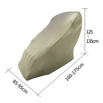 Z.y 안마기커버 안마의자 덮개, 카키(XL)