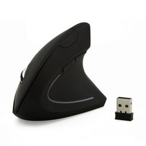 무선 레이저 게이밍 마우스 chyi 인체 공학적 수직 2.4g 속목 편한 컴퓨터 게임 노트북 pc용 6d usb 광학 게이머, 오른손 마우스