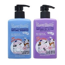 스노우버디 더스트클렌징 샴푸 350ml + 올인원 바디워시 350ml 세트, 3세트