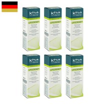 독일 HANS KARRER 한스카러 리포크림 에코 건조 건선 습진 피부 관리 크림 100ml, 6팩