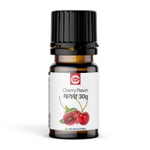 푸플 식품향료 과일 합성 머랭쿠키 제과제빵 슬라임 식용 자일리톨 식품첨가물, 053-체리향, 30g(30ml)