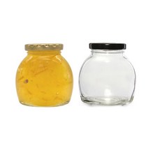 [유리병] 타원유리병270 1개 270ml, 검정마개