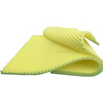 방음벽 가정용흡음재 실내방음벽설치 차음재 1PC 150x200cm 대형 스튜디오 어쿠스틱 폼 사운드 에그 크레이, 03 YELLOW_01 2cm