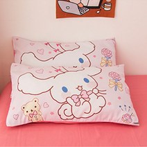 시나모롤 배게커버 산리오캐릭터 아이들배게 인테리어 침구