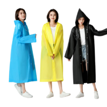 1+1 커플 등산용 코트식 우의 여름용 운동용 자전거용 농사용 골프용 형광색 농업용 군인 경찰 캐디 비옷 주니어 어른 농사 우비 등산용 판초우의 장교용 배달용 해군 공군 공병, 옐로우, 블랙