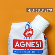 3단 밀폐 다용도 비닐 폴리백 밀봉 실링캡/봉지 뚜껑 실링기, 대형