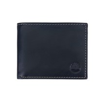 팀버랜드 Timberland 남성용 플립 포켓 가죽 지갑 블랙 블릭스