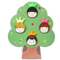 반가워 친구야 탁상나무 유아 아동 미술재료 교구 DIY사이트 인테리어 스크랩북 초등만들기키트 창작