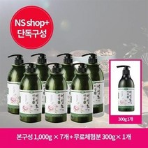 더블모 어성초 샴푸(1 000gX7)+무료체험분 300g, 5세트
